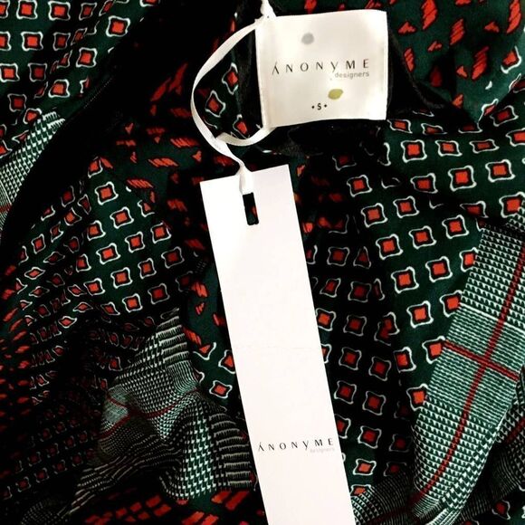 Anonyme Designers NWT Patckwork Maxi Dress Size Small - Picture 9 of 12